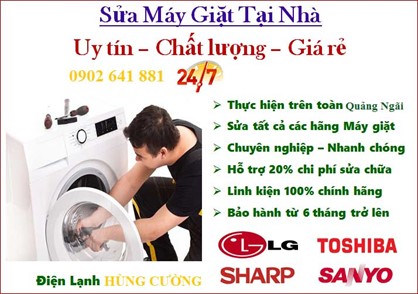 Sửa Máy Giặt Tại Quảng Ngãi