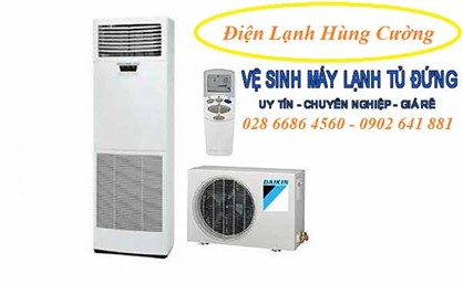 Vệ Sinh Máy Lạnh Tủ Đứng Tại HCM