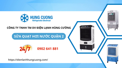 Sửa Quạt Hơi Nước Quận 2