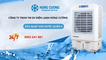 Sửa Quạt Hơi Nước Quận 5