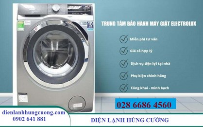 Sửa Máy giặt Electrolux Chớp Đèn