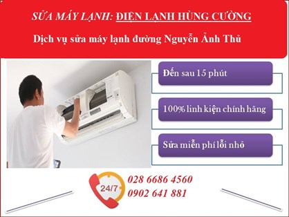 Sửa Máy Lạnh Đường Nguyễn Ảnh Thủ