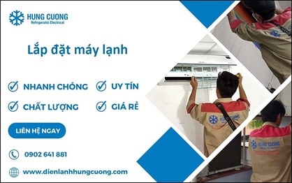 Lắp Máy Lạnh Tại Thủ Dầu Một