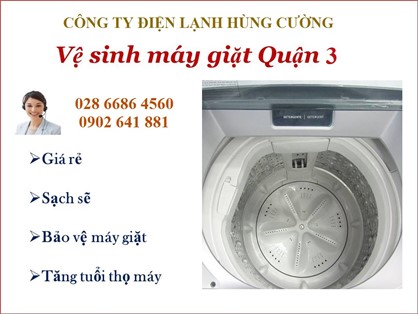 Vệ Sinh Máy Giặt Quận 3