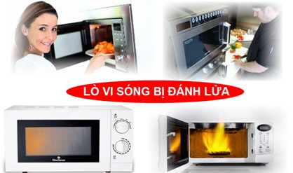 Nguyên Nhân Lò Vi Sóng Đánh Lửa