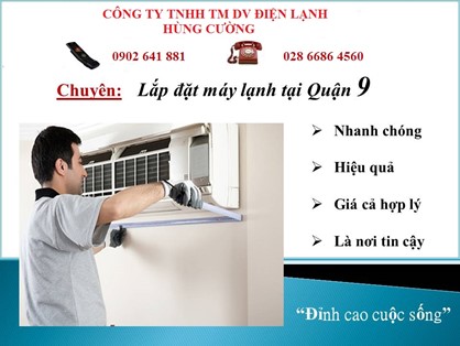 Dịch Vụ Tháo Lắp Máy Lạnh Quận 9