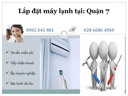 Dịch Vụ Tháo Lắp Máy Lạnh Quận 7