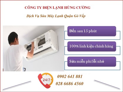 Sửa Máy Lạnh Quận Gò Vấp