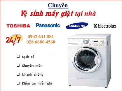 Vệ Sinh Máy Giặt Quận Tân Phú