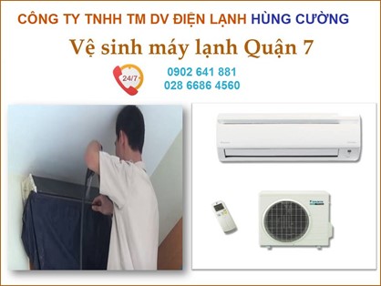 Vệ Sinh Máy Lạnh Giá Rẻ Quận 7