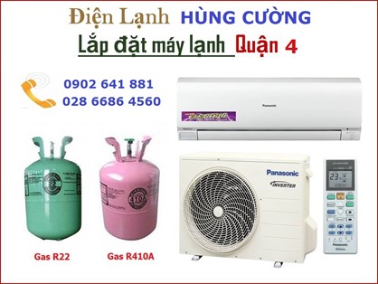 Lắp Máy Lạnh Giá Rẻ Tại Quận 4