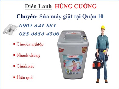 Sửa Máy Giặt Quận 10