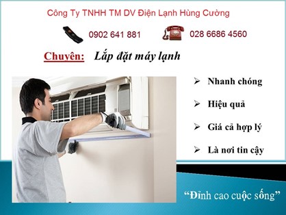 Dịch Vụ Lắp Đặt Di Dời Máy Lạnh