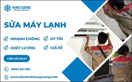 Sửa máy lạnh