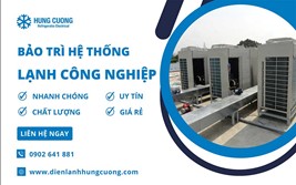 Bảo Trì Điện Lạnh Công Nghiệp