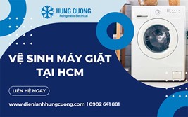 Vệ Sinh Máy Giặt Tại HCM