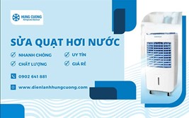 Sửa Quạt Hơi Nước