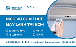 Dịch Vụ Cho Thuê Máy Lạnh Tại HCM